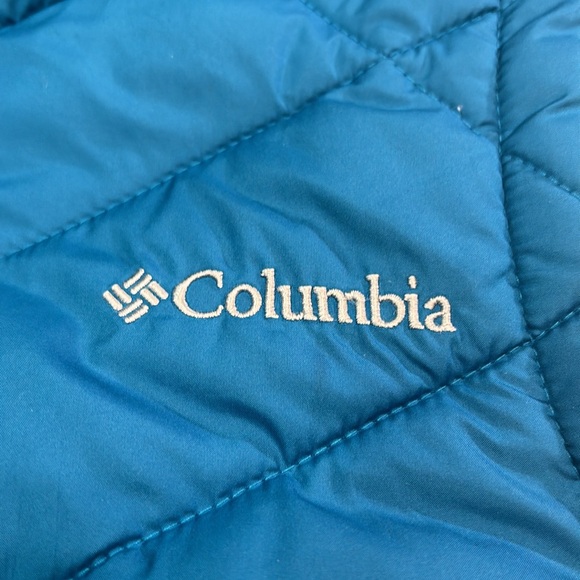 Columbia Heavenly Omni-Heat Vest in Teal. Sz S - Picture 5 of 14
